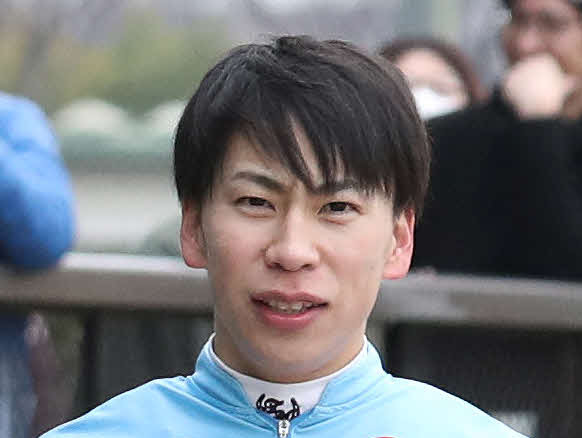横山武史騎手（2024年2月撮影）