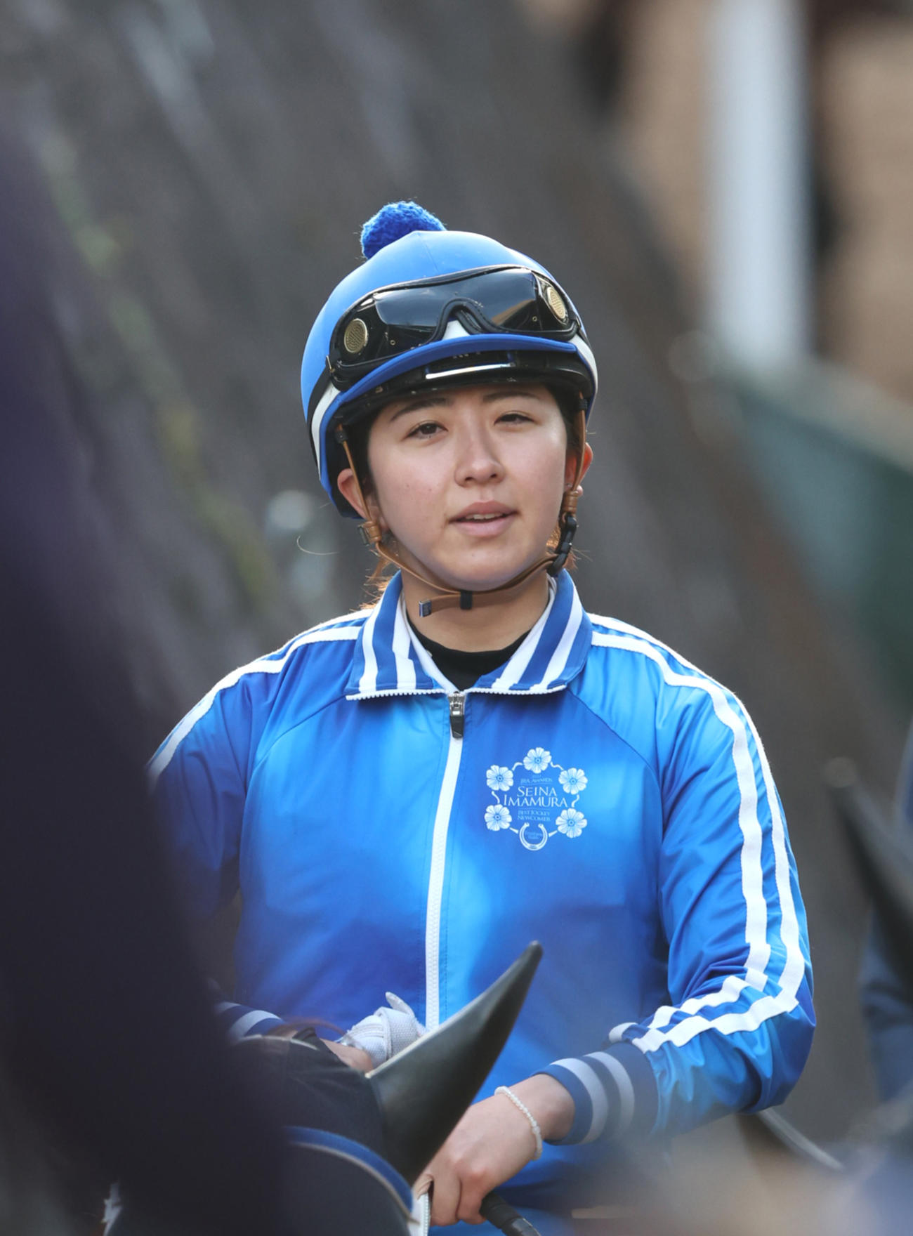 調教騎乗を再開した今村聖奈騎手