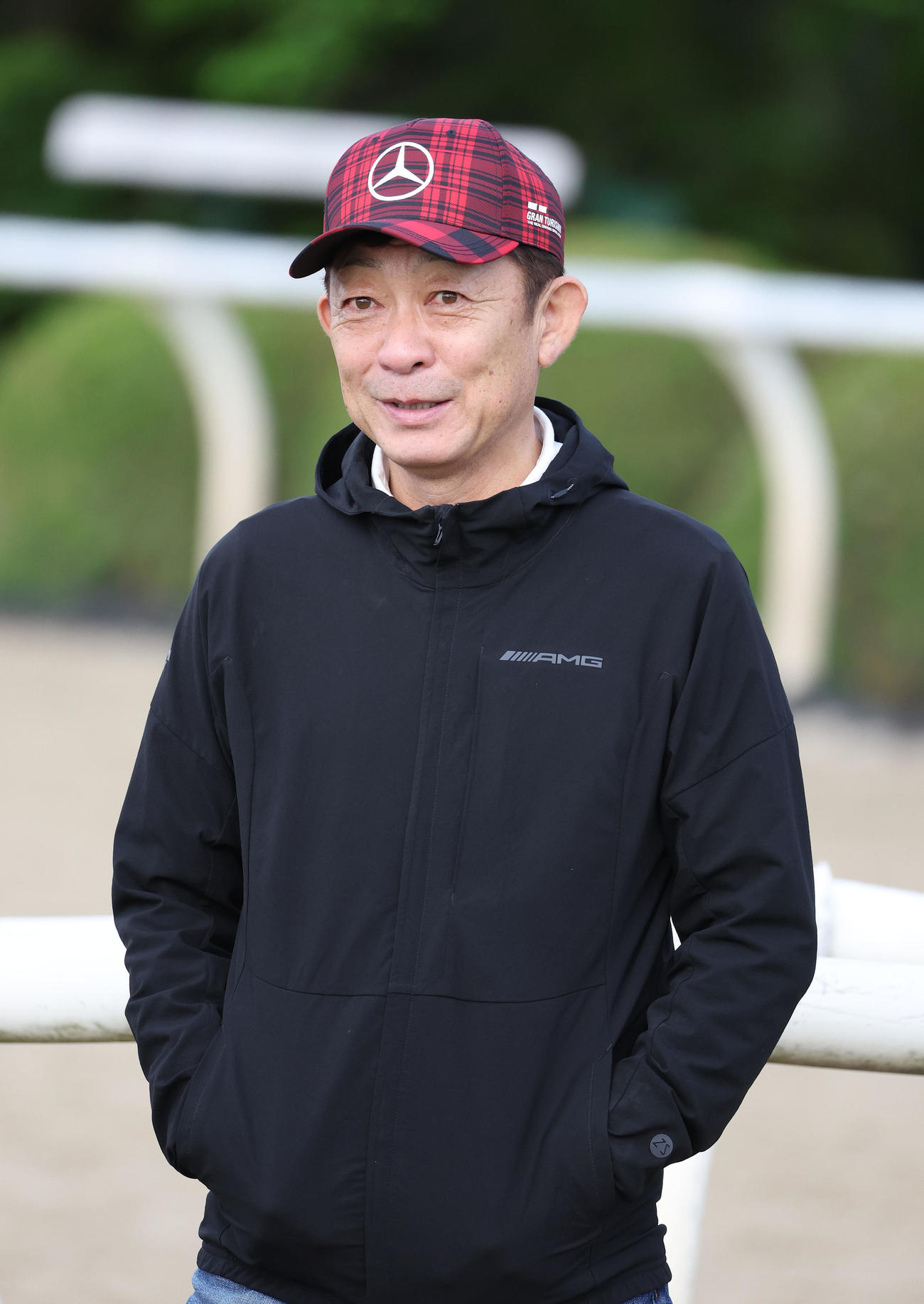 友道康夫調教師（2024年5月撮影）