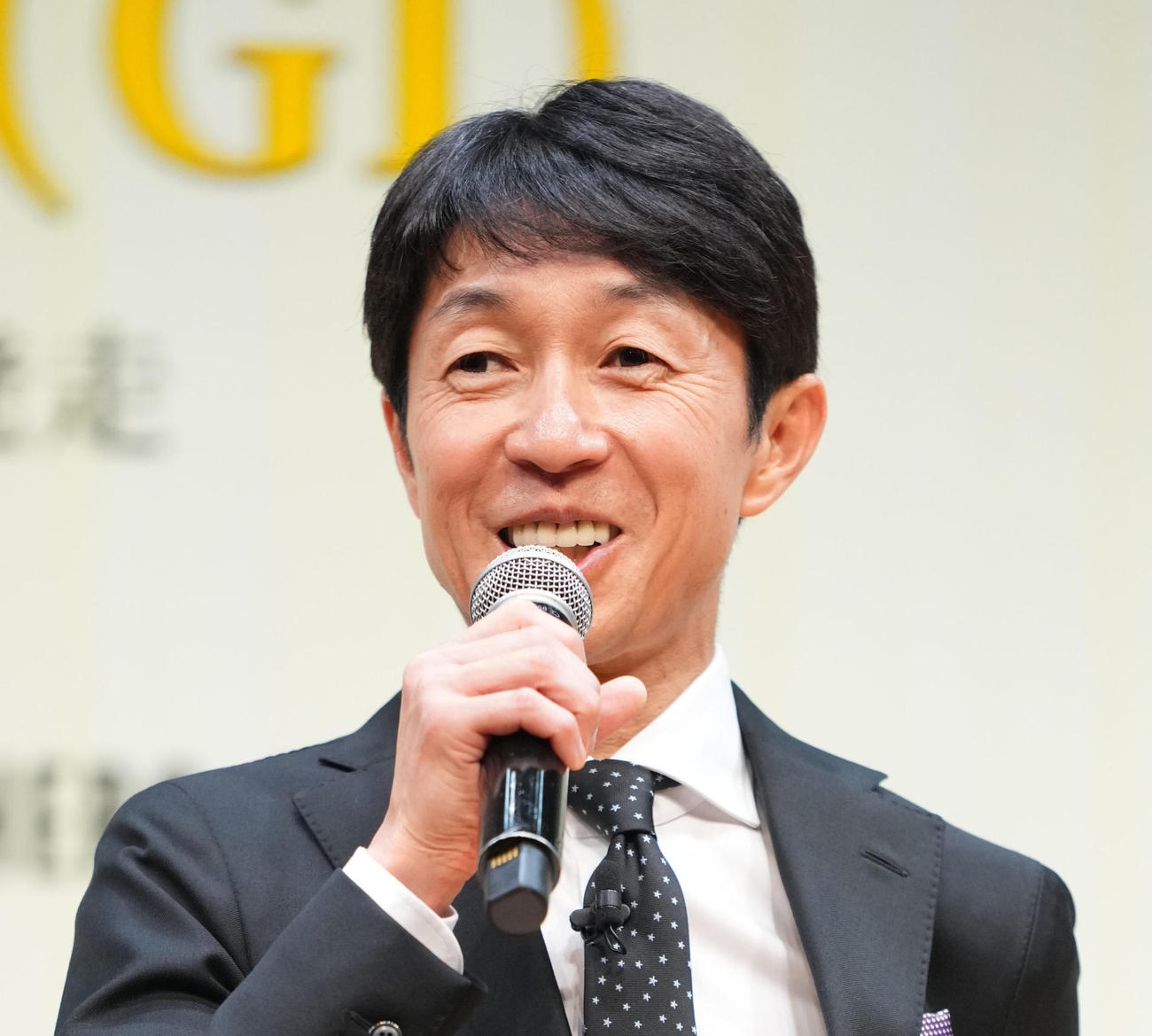 日本ダービーの魅力について語る武豊騎手（2024年5月20日撮影）