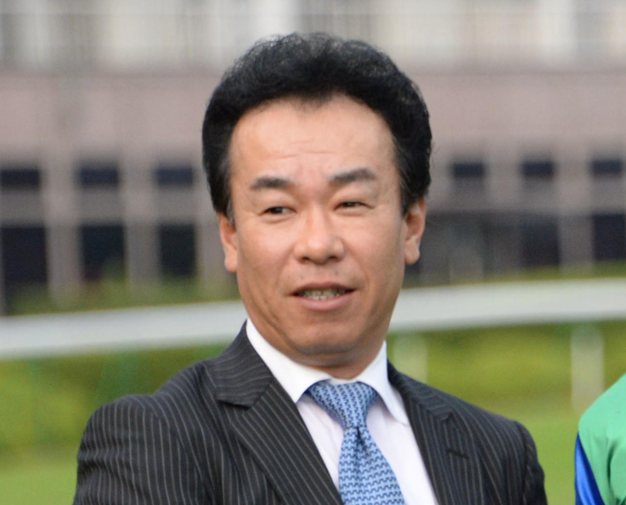 藤原英昭調教師（13年11月17日撮影）