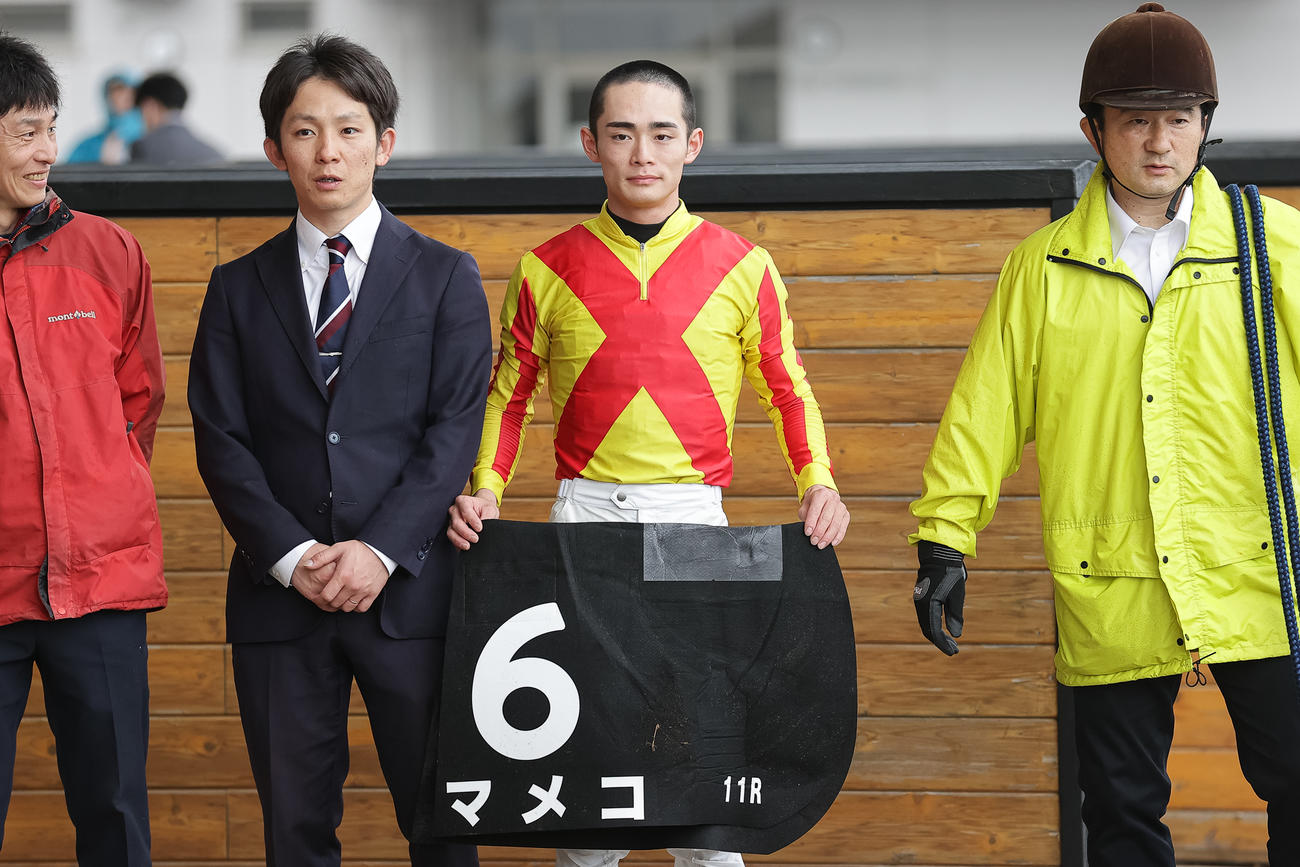 UHB杯を制した永野騎手は1日4勝をマーク（撮影・村野早祐）