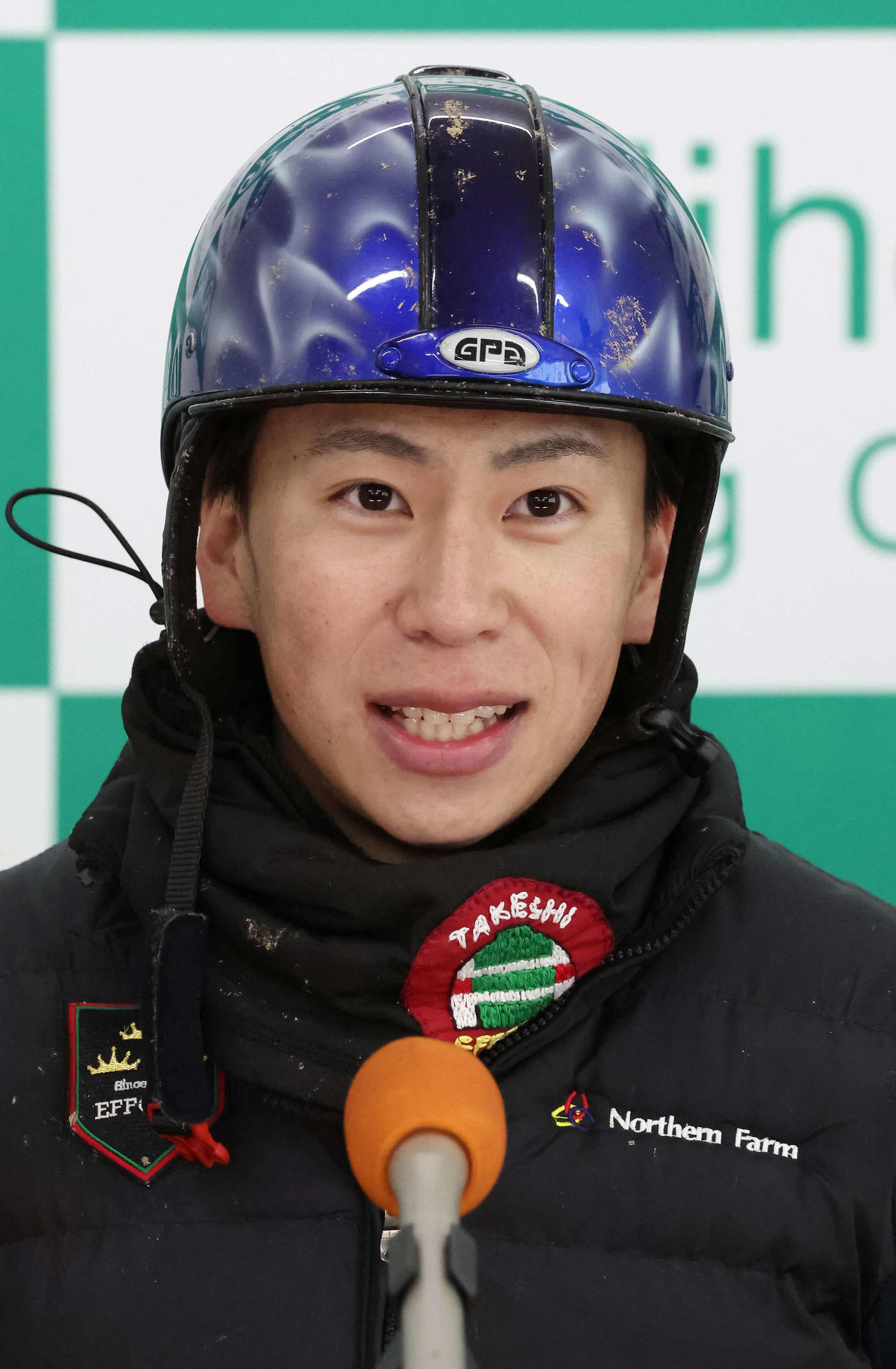 横山武史騎手（2024年4月10日撮影）