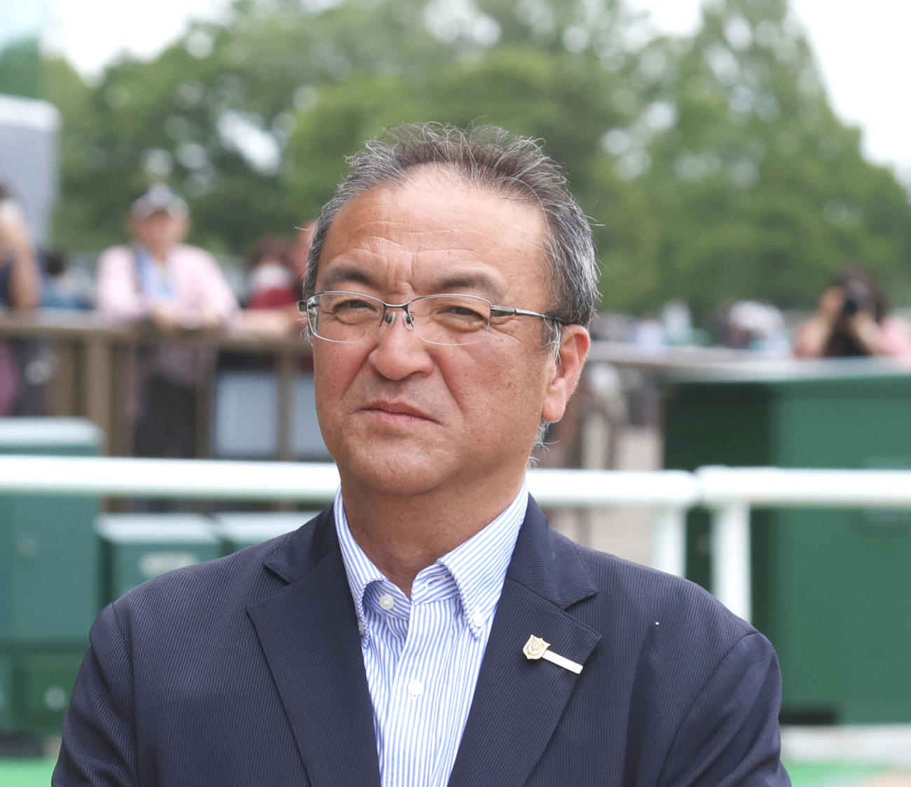 高木登調教師（2024年撮影）