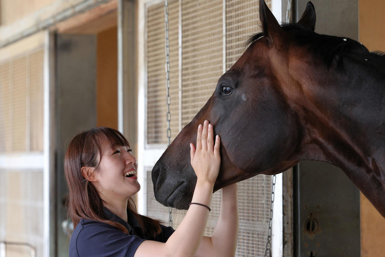 自厩舎のトゥラヴェスーラと共に北九州記念に挑む永島騎手
