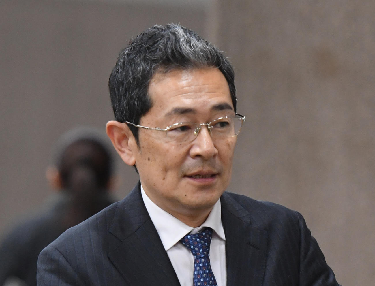 尾関知人調教師（2024年2月4日撮影）