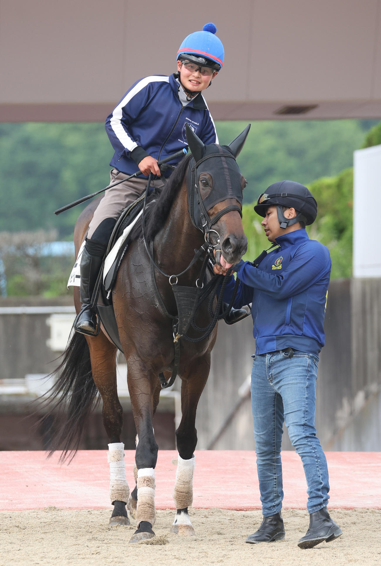 20日、1週前追い切りを行ったサウンドビバーチェ