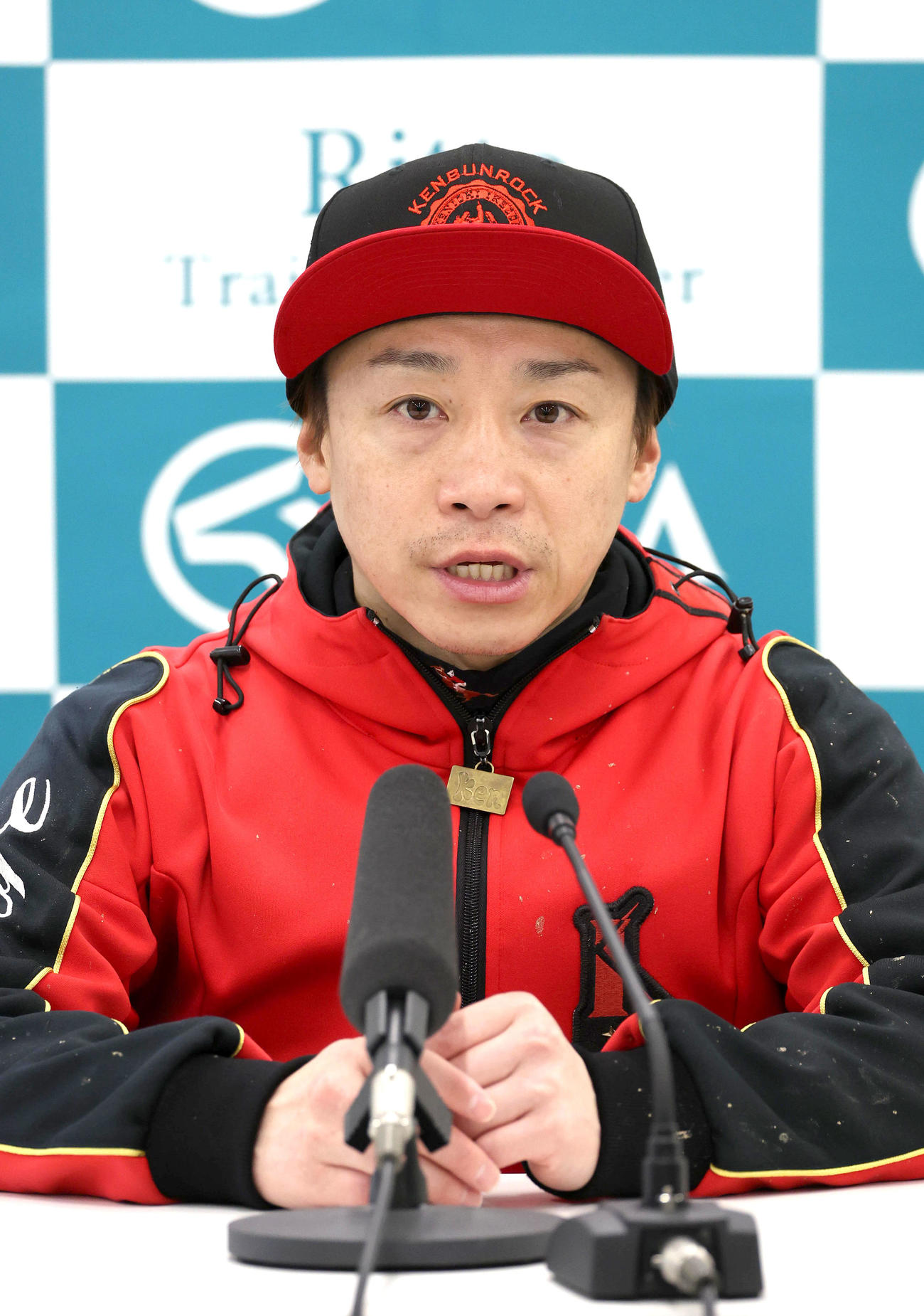 池添謙一騎手（2024年4月撮影）