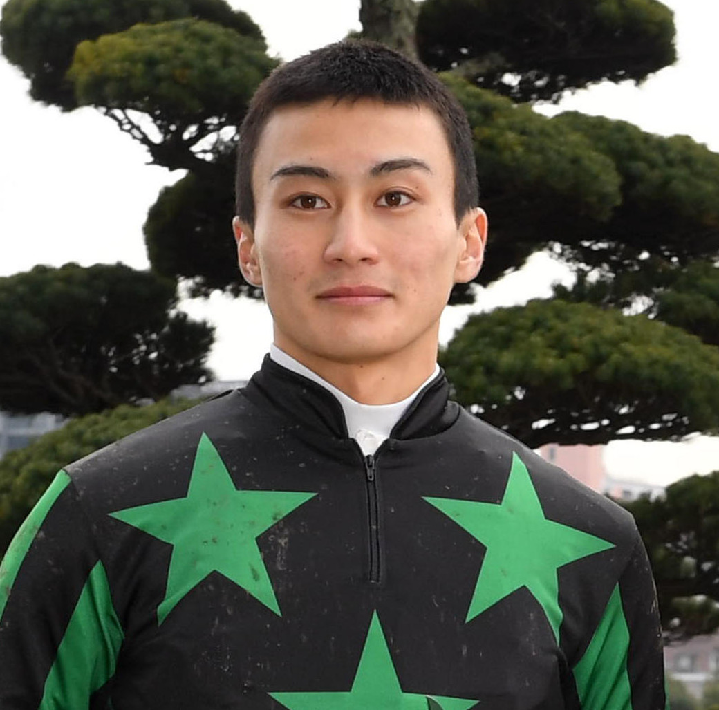 富田暁騎手（2024年2月撮影）