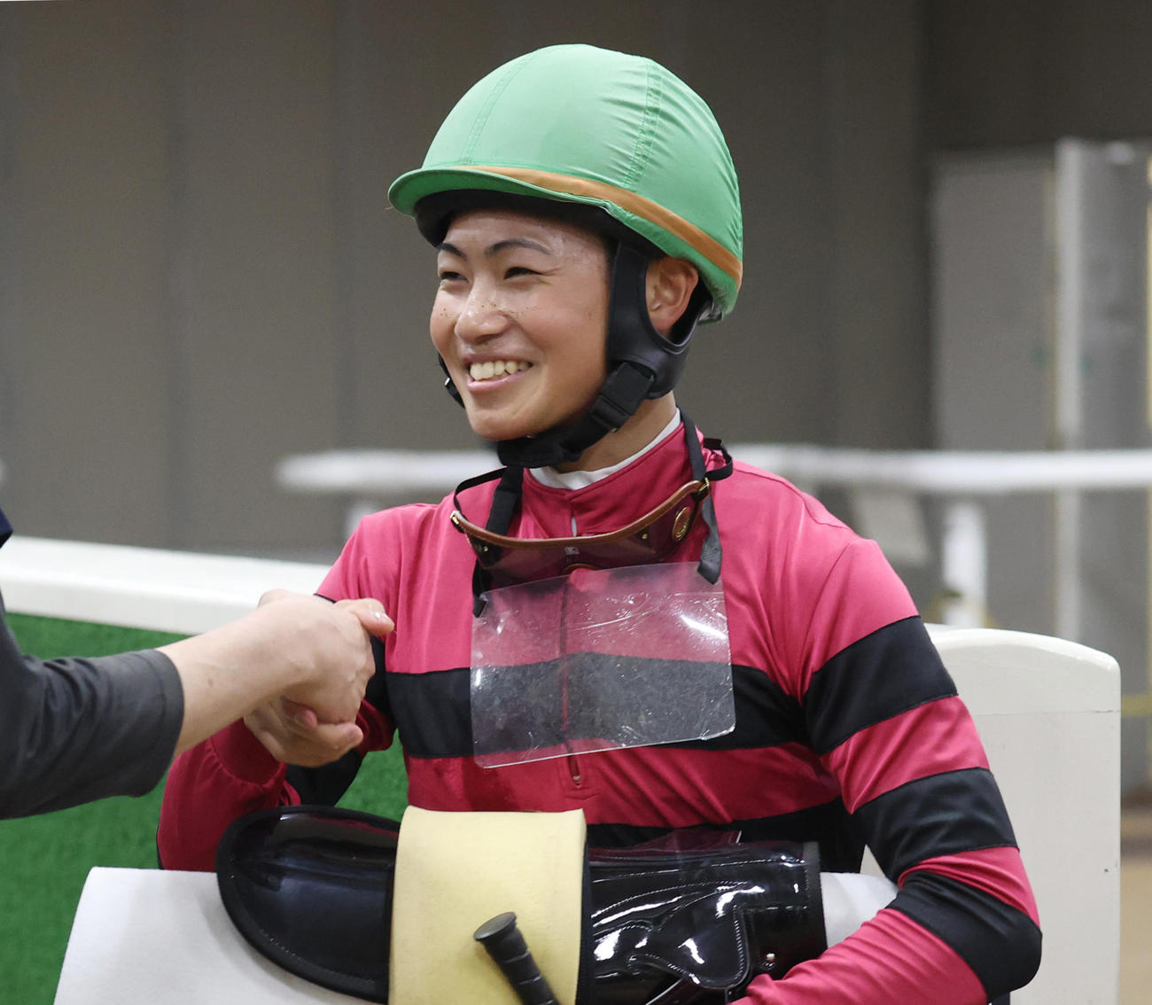 石田拓郎騎手（2024年6月9日撮影）