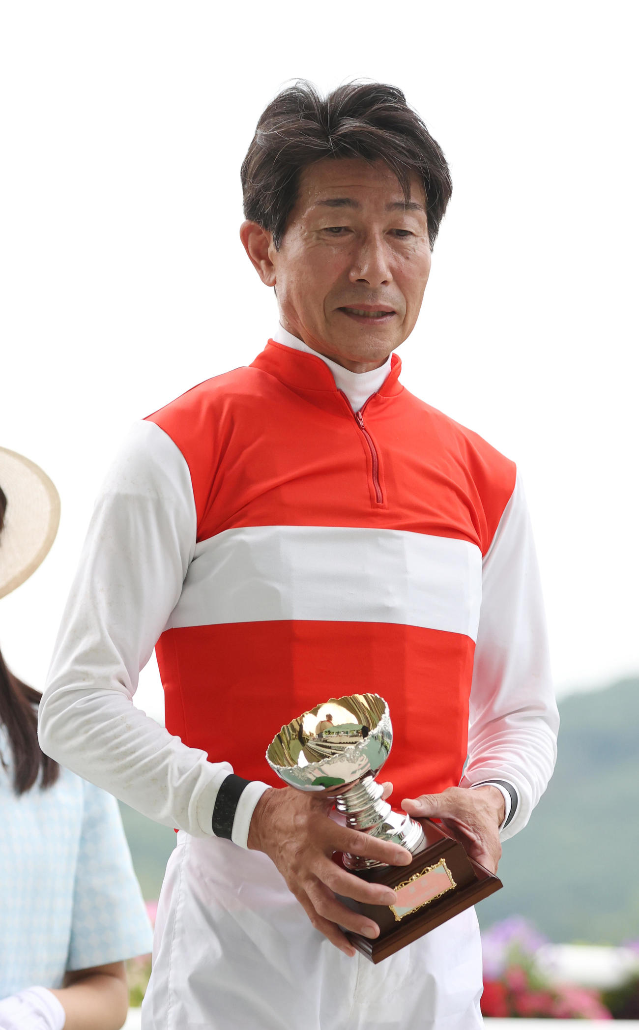 ショウナンライシンで鶴ケ城Sを制したの柴田善騎手はJRA最年長騎手勝利記録を更新（撮影・柴田隆二）