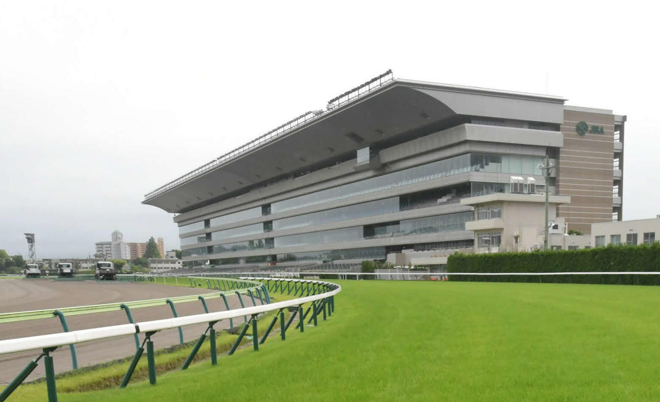 福島競馬場（2021年6月30日撮影）