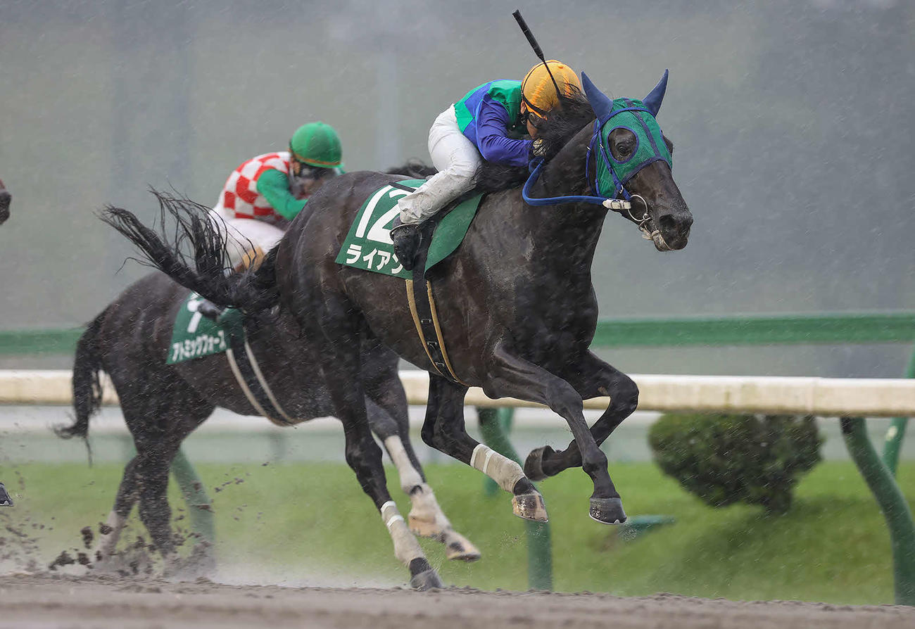 せきれい賞を制したライアン（提供・岩手県競馬組合）