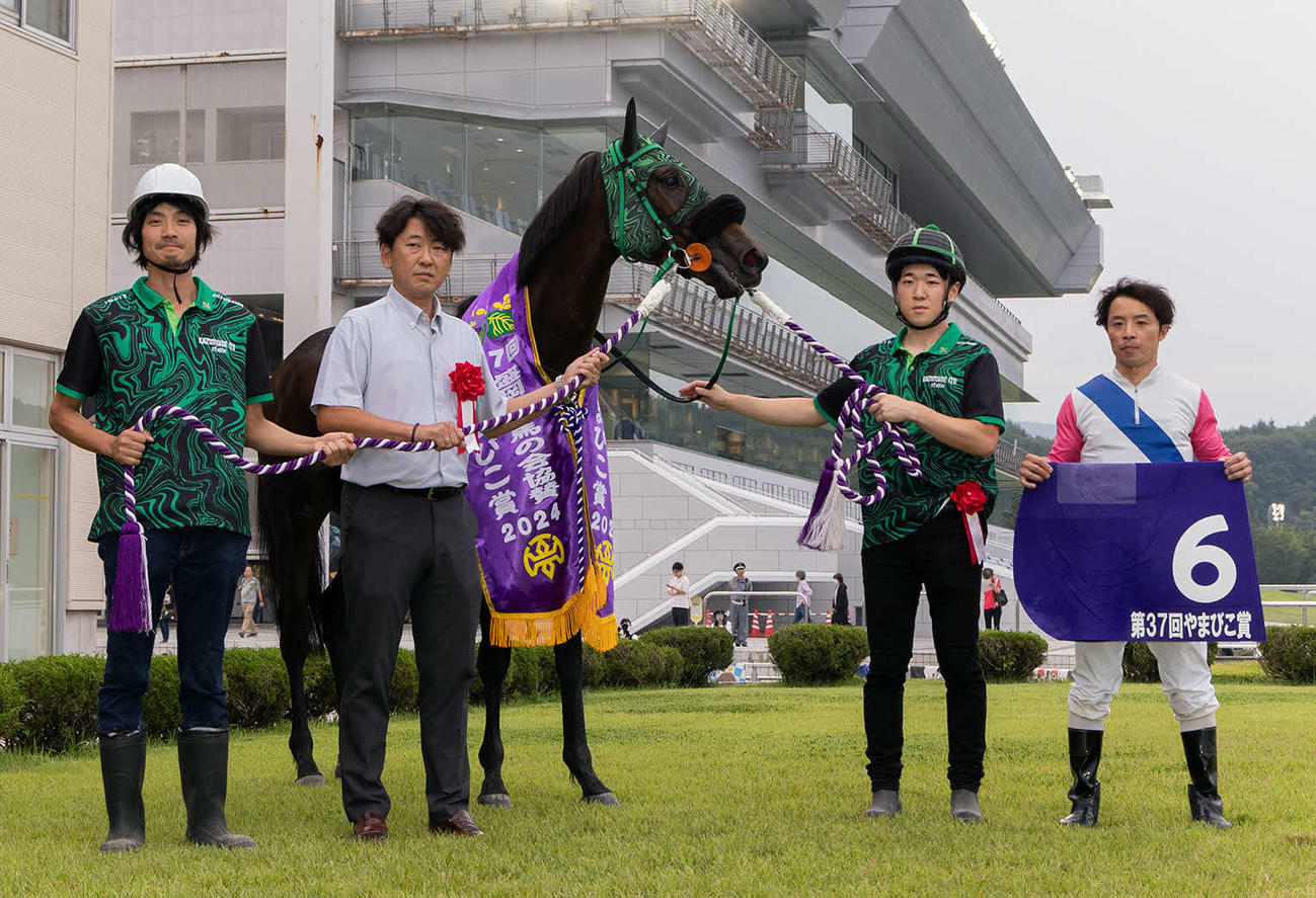 やまびこ賞を制したサクラトップキッド（写真提供・岩手県競馬組合）