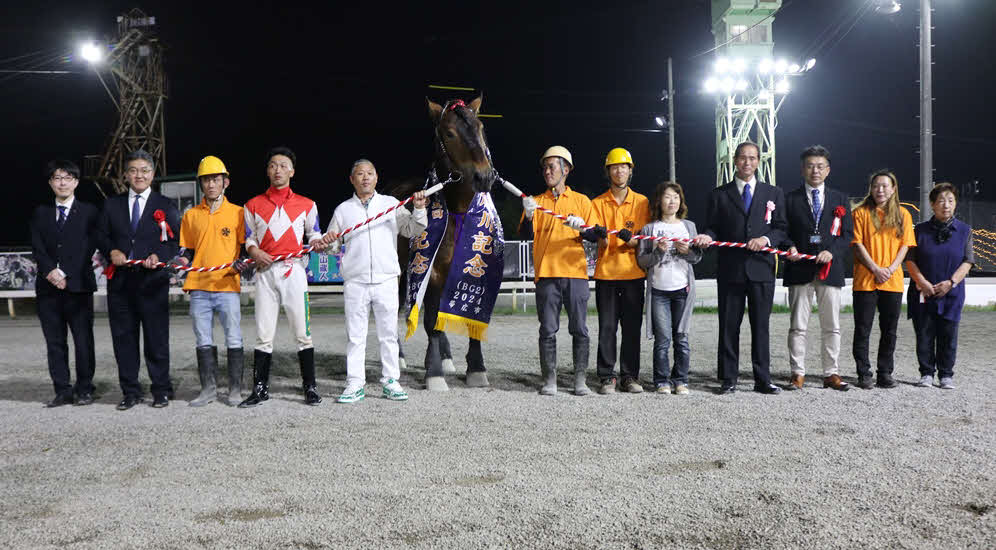 旭川記念を制したクリスタルコルド（写真提供・ばんえい十勝）