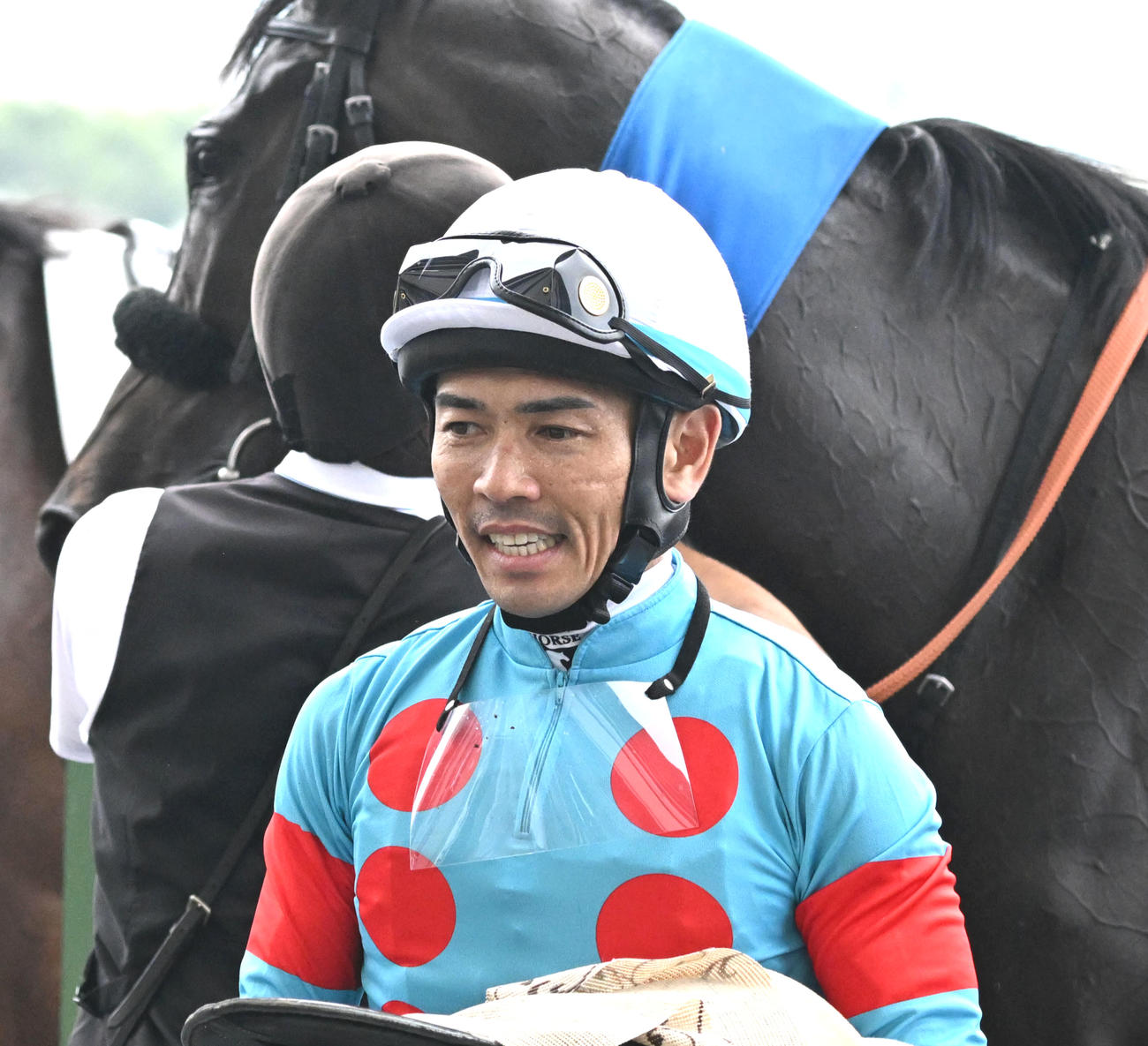 14日、福島7R3歳未勝利戦をブリュノワールで制した戸崎騎手