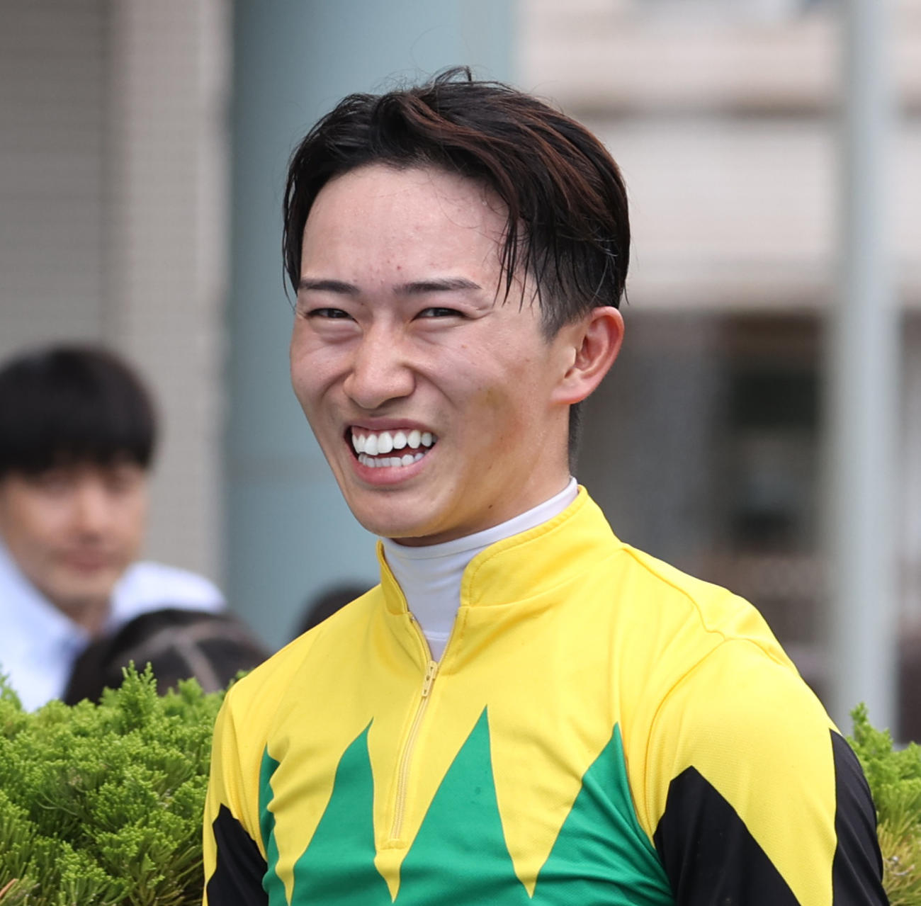 菅原明良騎手（2024年7月7日撮影）