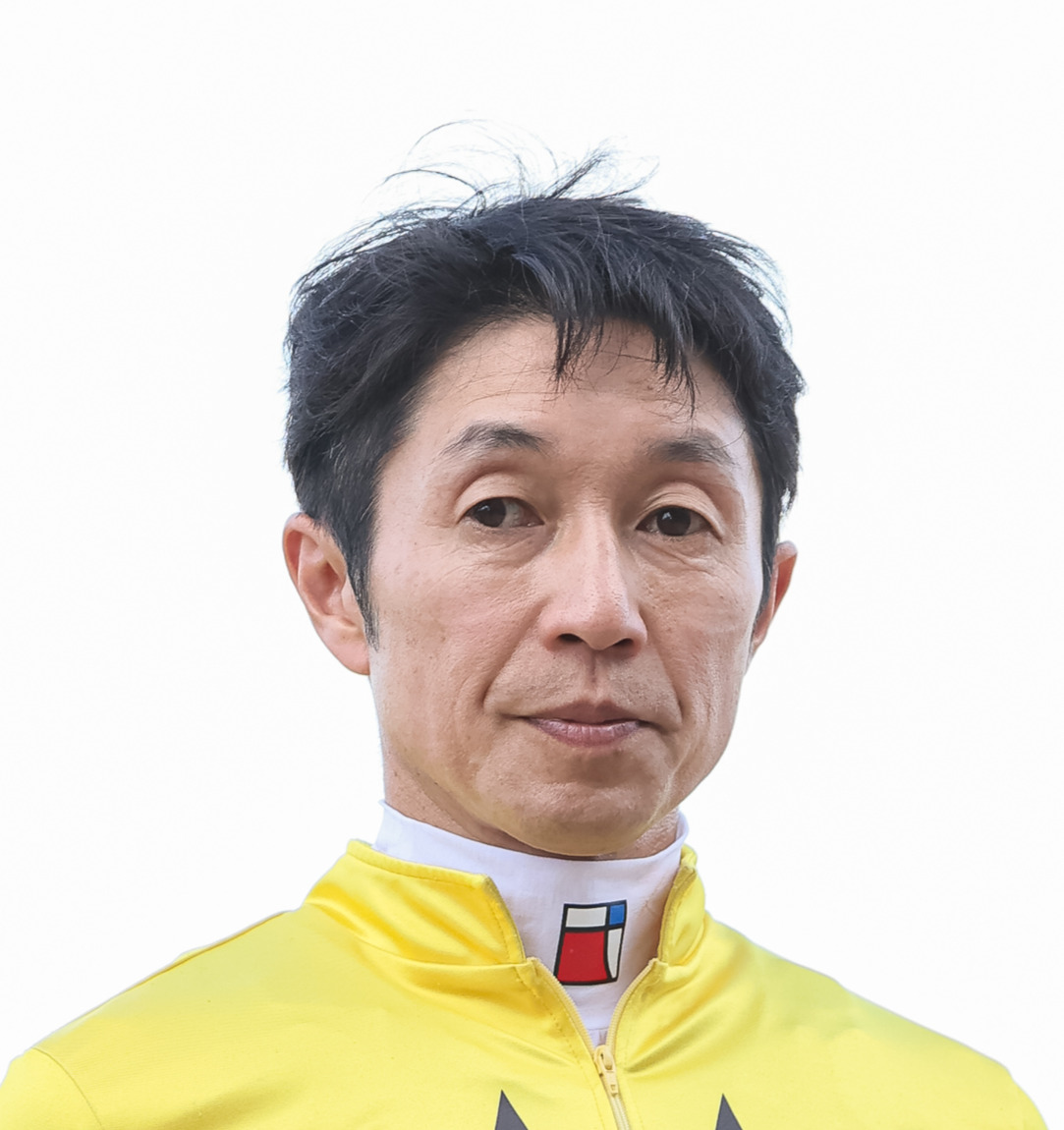 しらかばSを制した武豊騎手（撮影・村野早祐）