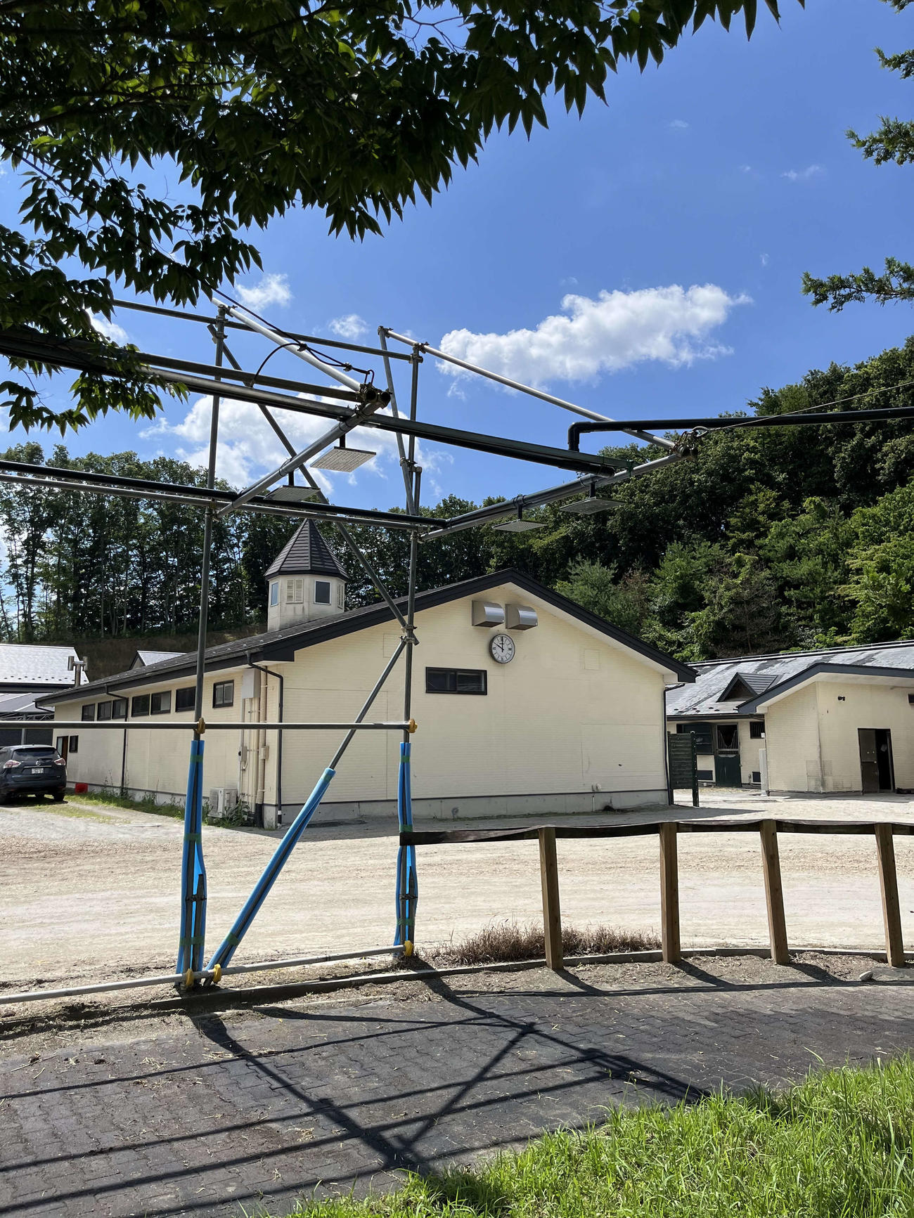 ノーザンファーム天栄のシャワー設備