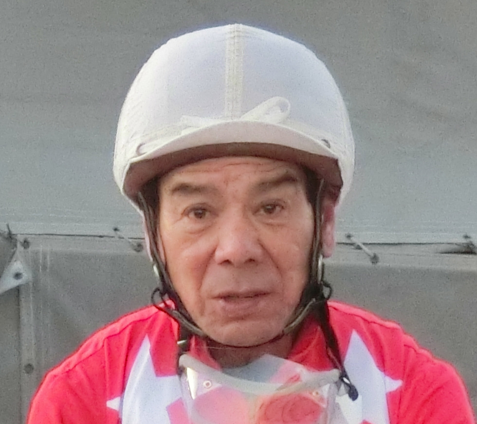 的場文男騎手（2019年1月4日撮影）
