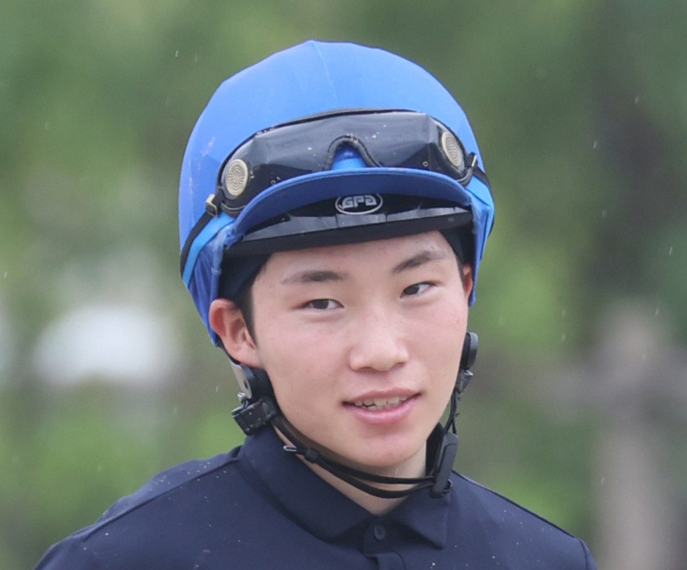 角田大河騎手（2023年9月21日撮影）