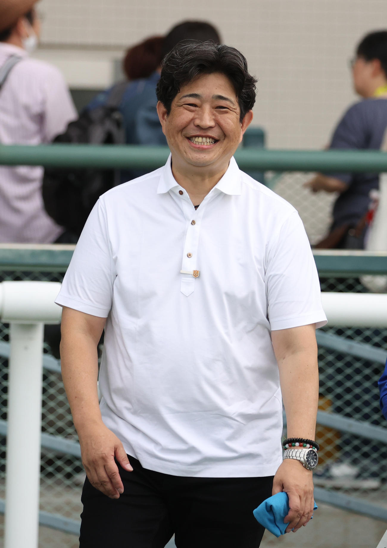 伊藤大士調教師（2024年7月6日撮影）