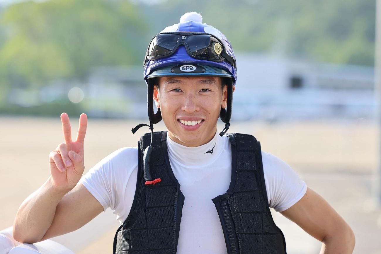 ヴィンセント（チャクイウ）・ホー騎手（22年8月撮影）