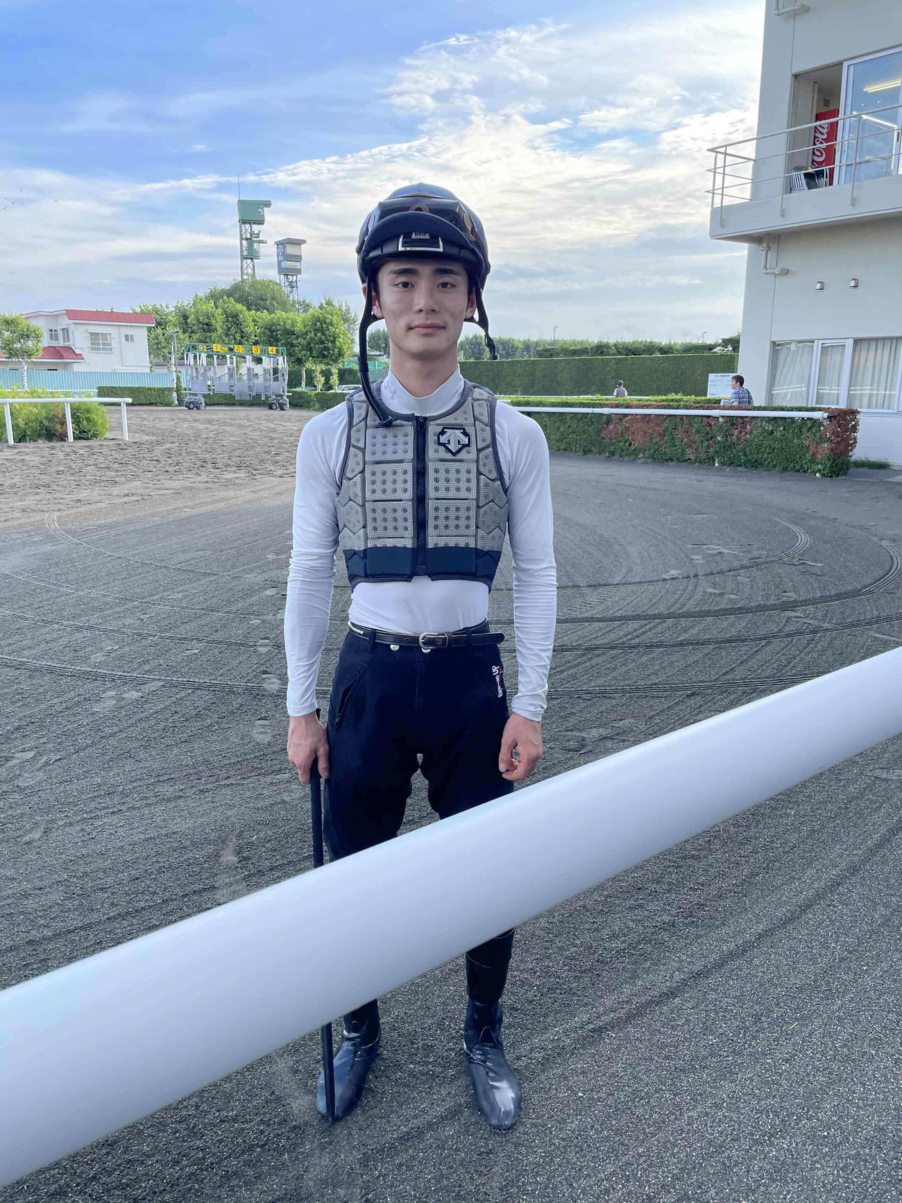 地元での重賞Vへ意気込む永野猛蔵騎手