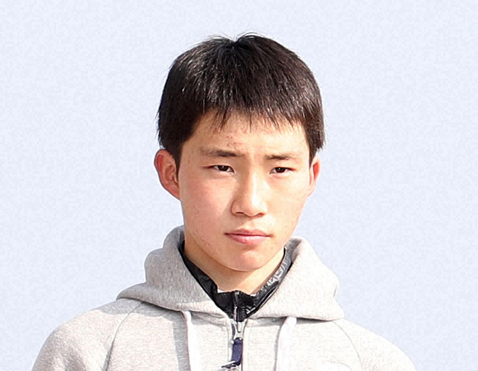 角田大河騎手（2023年撮影）