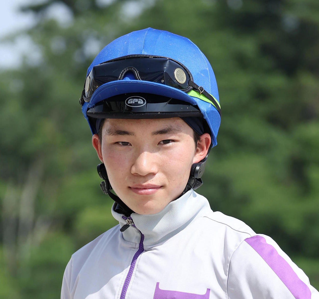 角田大河騎手（2023年撮影）
