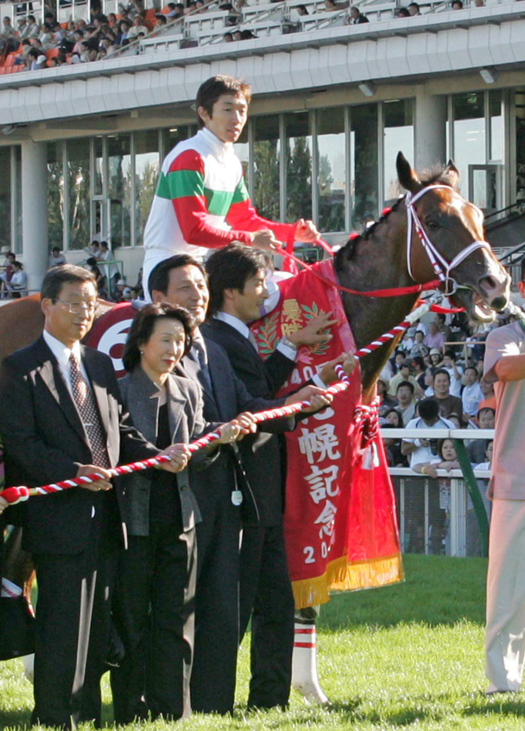 04年札幌記念をファインモーションで制した武豊騎手