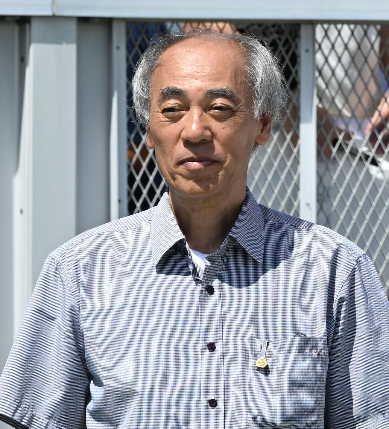 森秀行調教師（2024年8月撮影）