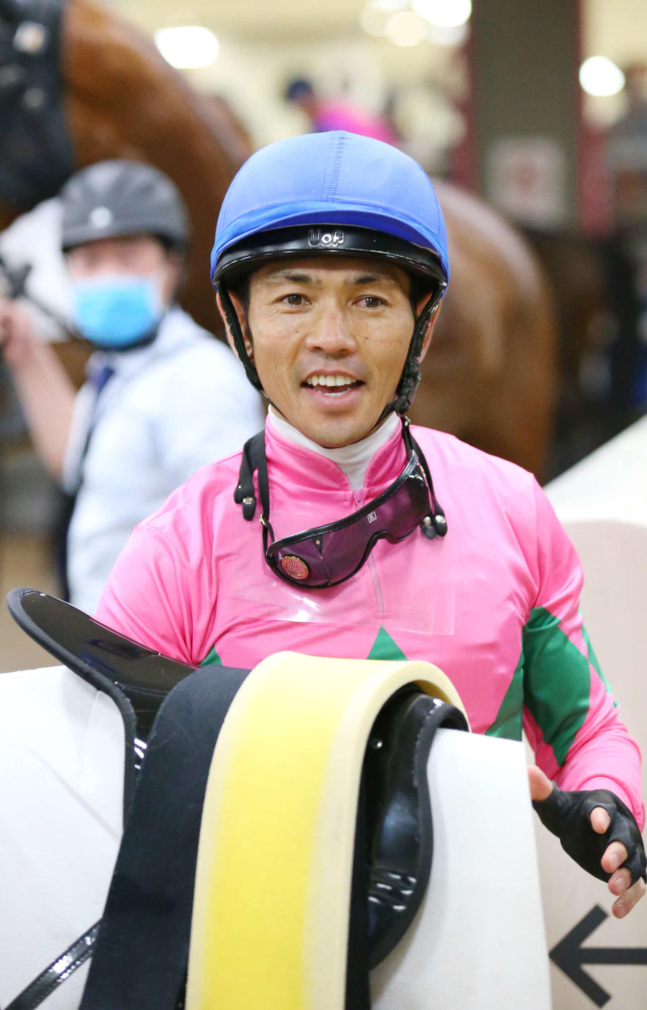 戸崎圭太騎手（21年4月撮影）