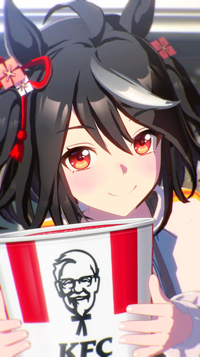 「ウマ娘プリティーダービー」と「ケンタッキーフライドチキン」のコラボがスタート（C）Cygames，Inc.