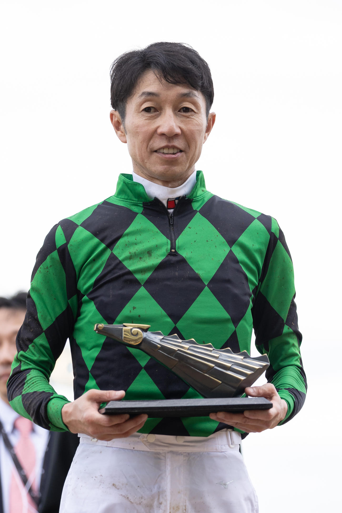 アジア競馬連盟Tを制した武豊騎手（撮影・村野早祐）