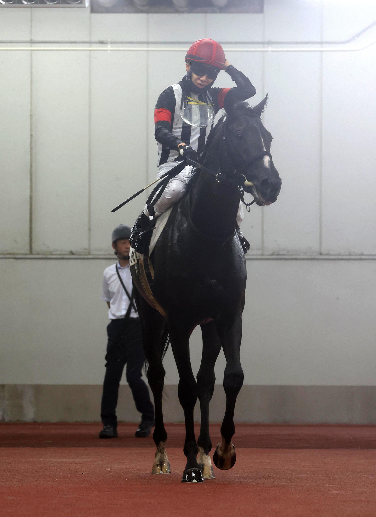 中京5R、新馬戦を制したカレンラップスター（撮影・白石智彦）