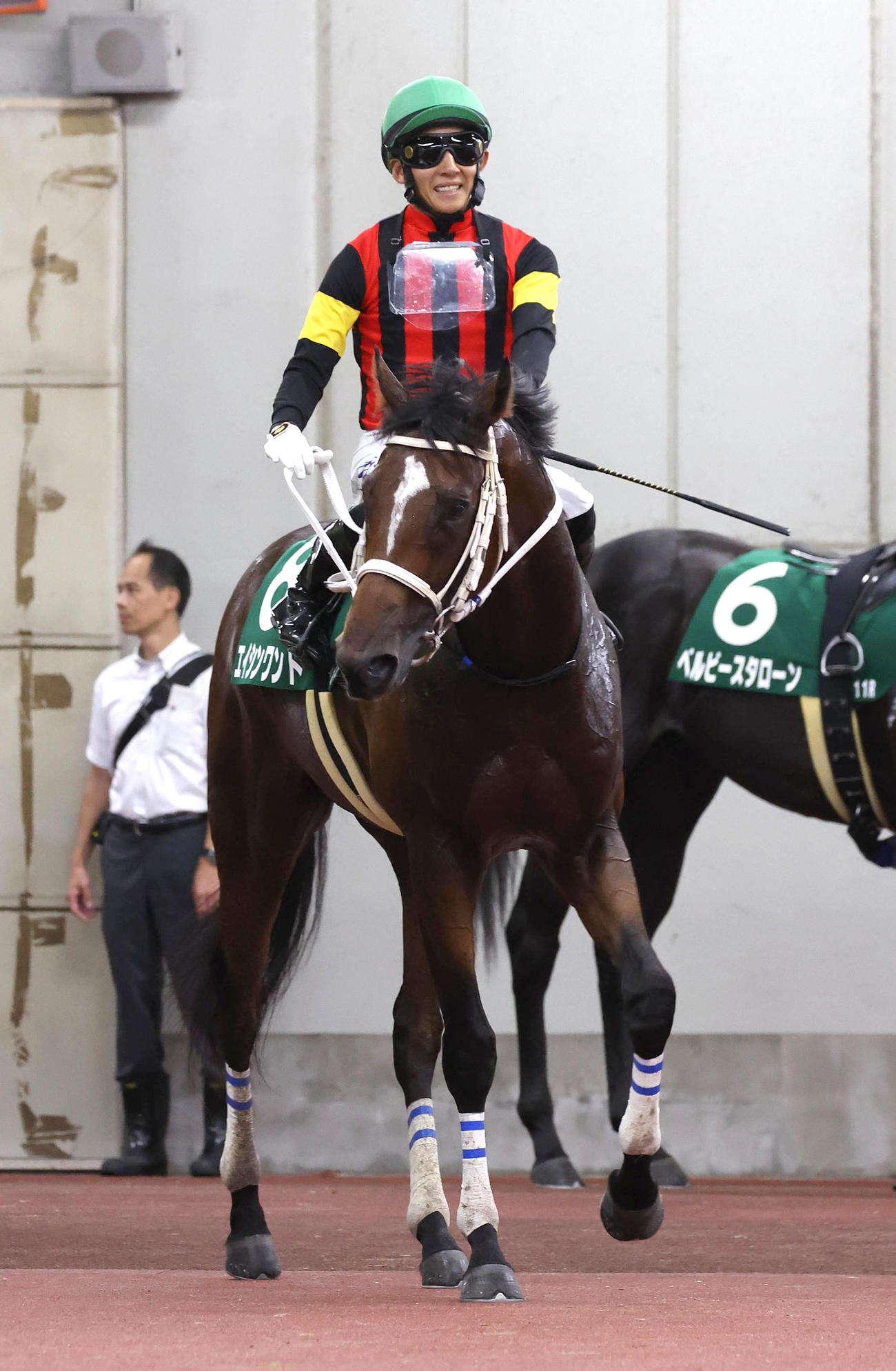 小倉2歳Sを制したエイシンワンド（撮影・白石智彦）