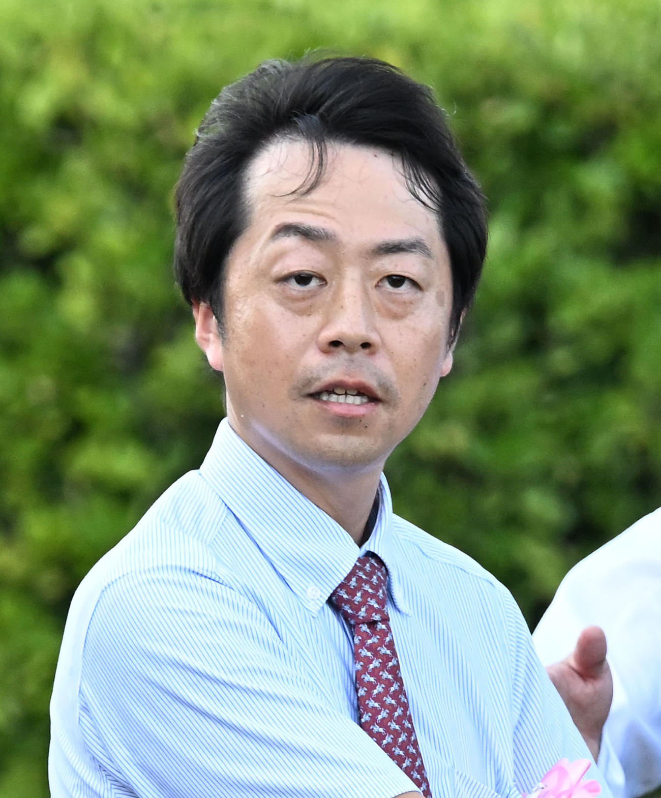 紫苑ステークスをクリスマスパレードで制した加藤士師（撮影・千葉一成）