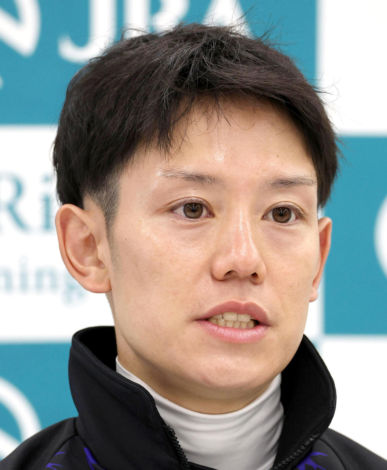 菱田裕二騎手（2024年4月24日撮影）