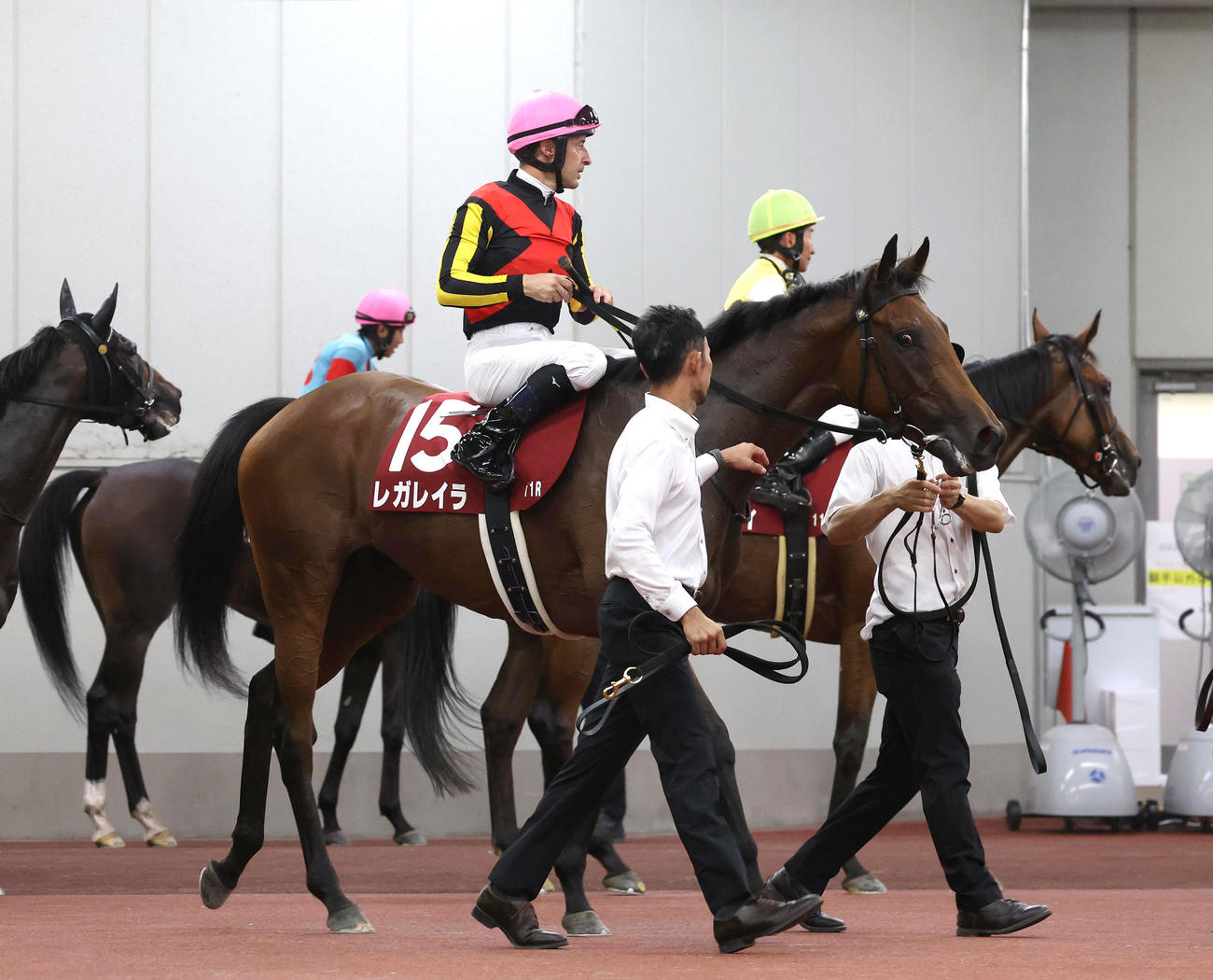 中京11RローズS、5着に敗れた1番人気のレガレイラ（撮影・白石智彦）