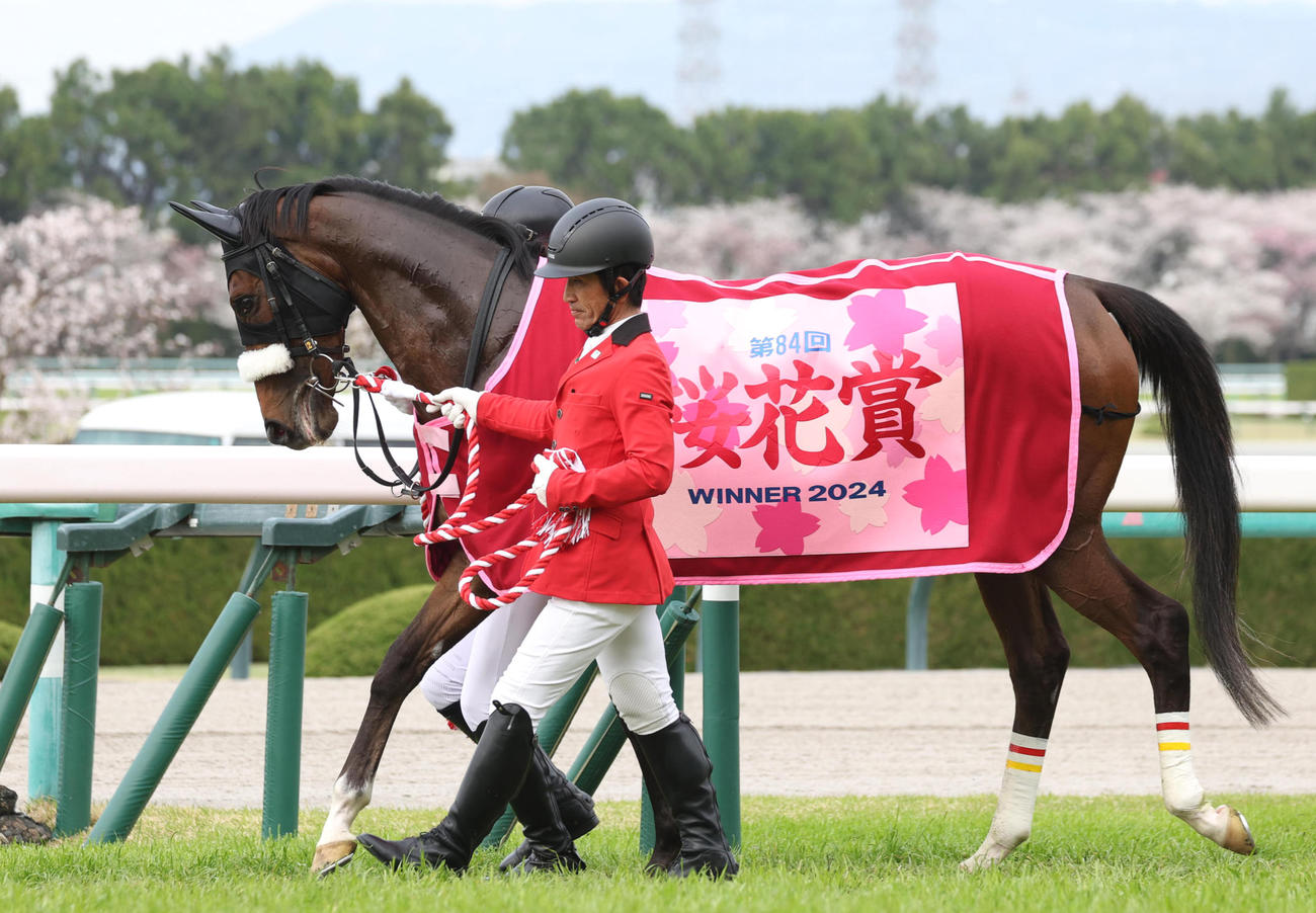 4月7日、桜花賞を制したステレンボッシュ