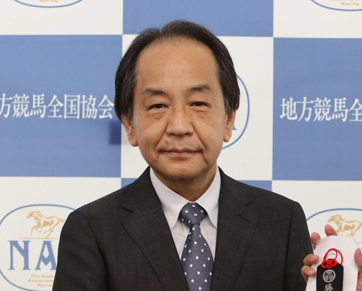 NAR地方競馬全国協会の斉藤弘理事長（23年3月22日撮影）
