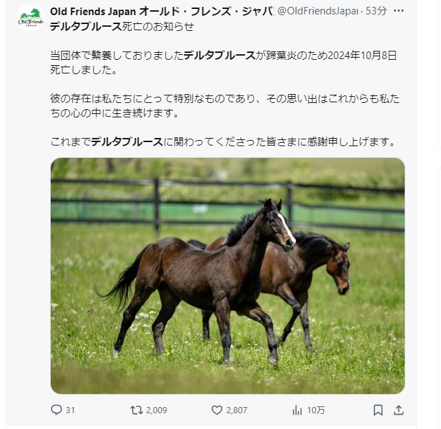 オールド・フレンズ・ジャパンのＸから