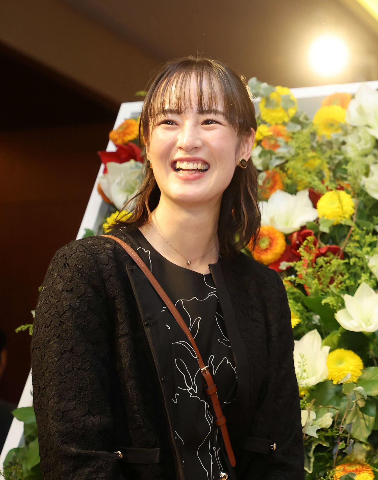 ジャパンカップ（C）ウェルカムパーティー　笑顔を見せる藤田菜七子騎手＝2023年11月24日