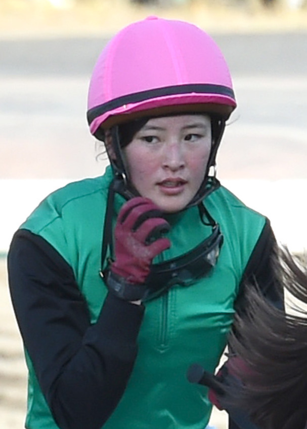 藤田菜七子騎手（16年3月26日撮影）