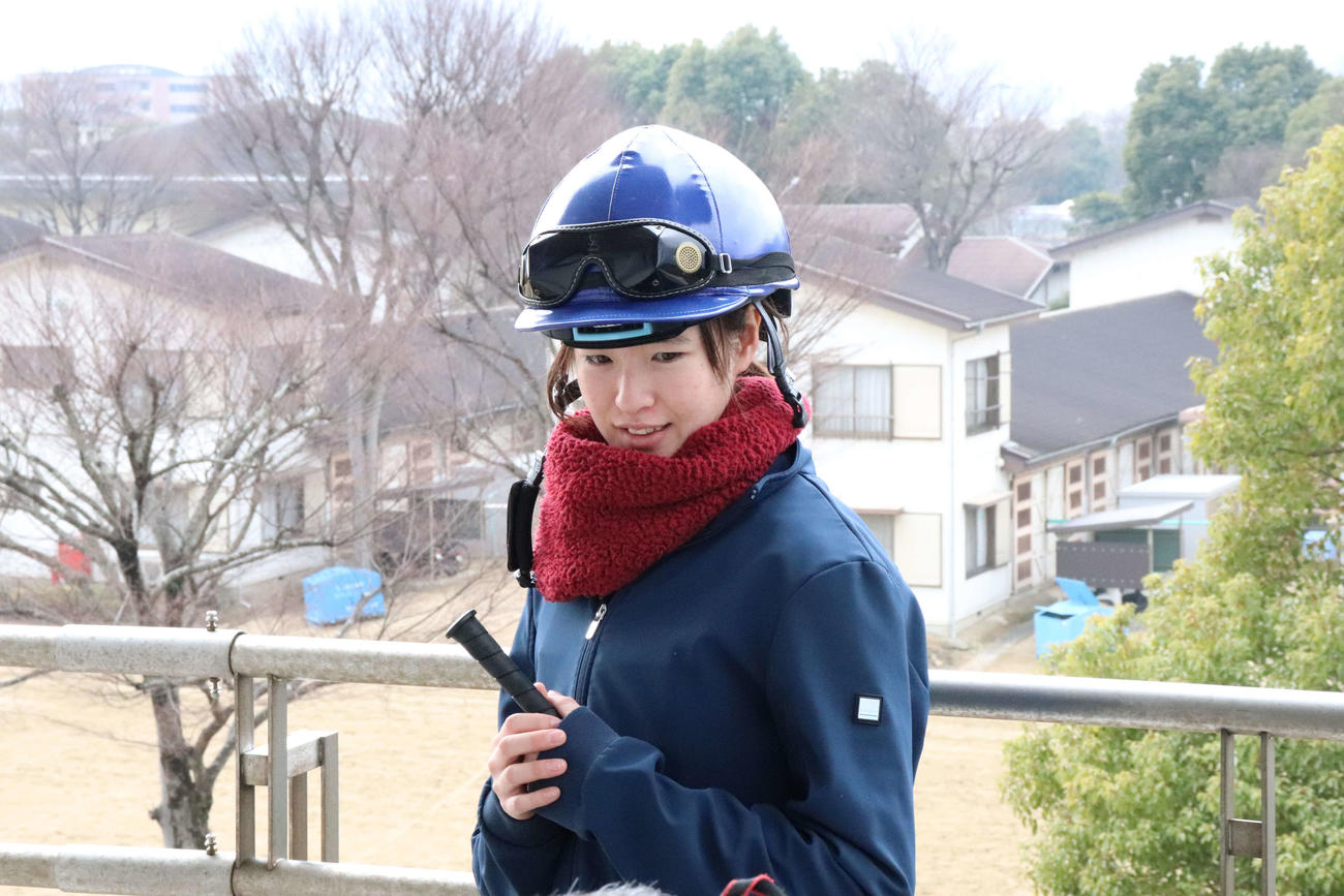 藤田菜七子騎手（2019年2月7日撮影）