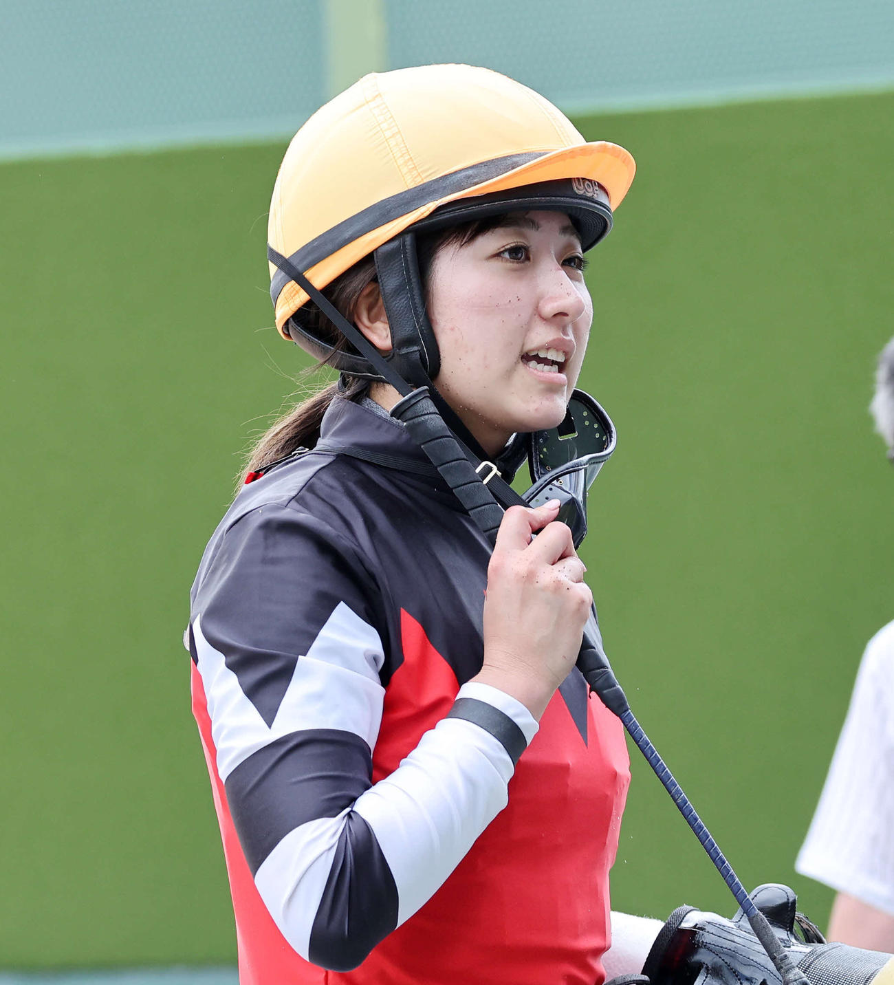 今村聖奈騎手（2024年9月21日撮影）
