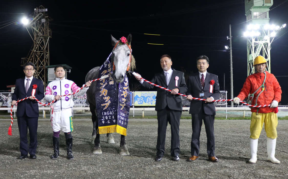 クインCを制したミュウ（写真提供・ばんえい十勝）