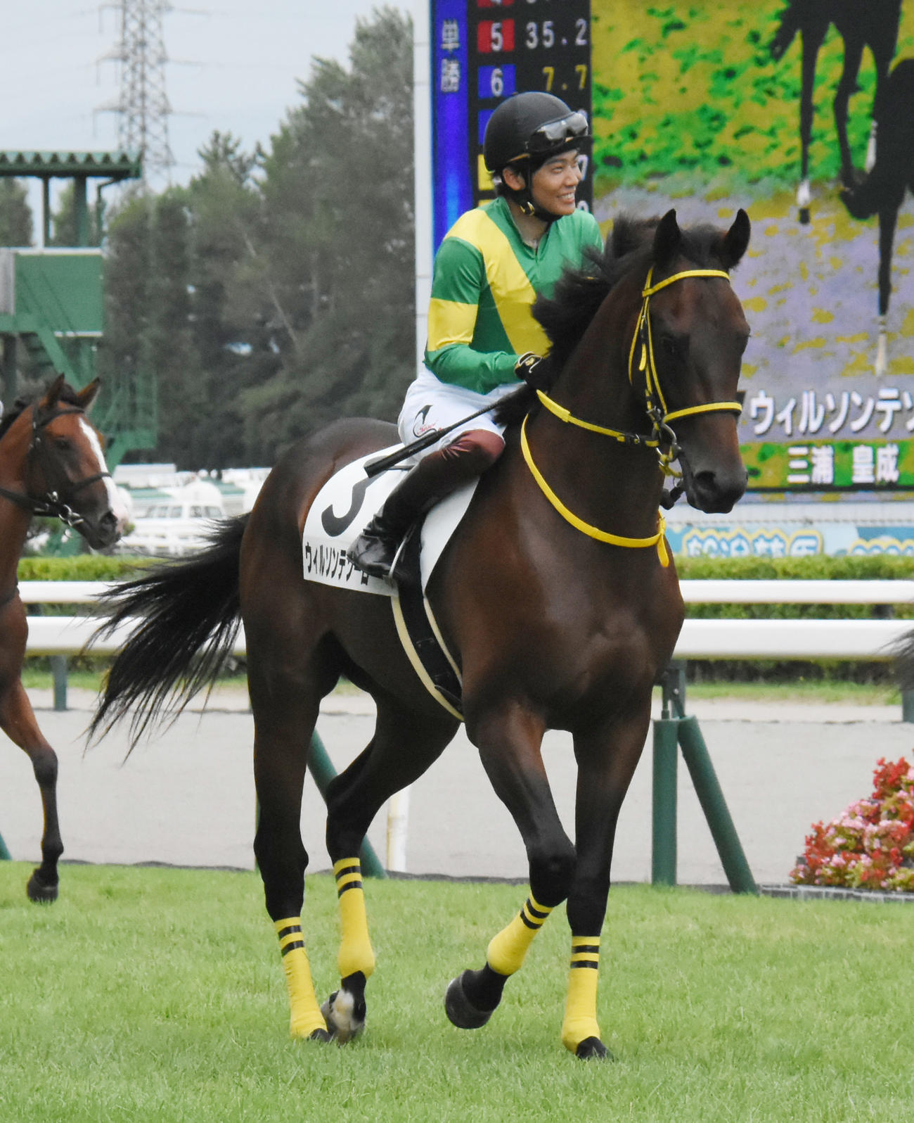 21年8月、2歳新馬戦でデビューしたウィルソンテソーロ