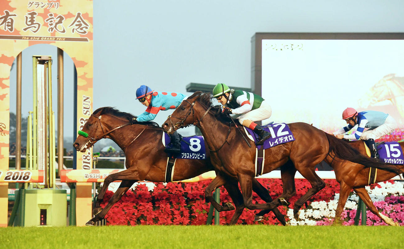 18年有馬記念を制したブラストワンピース